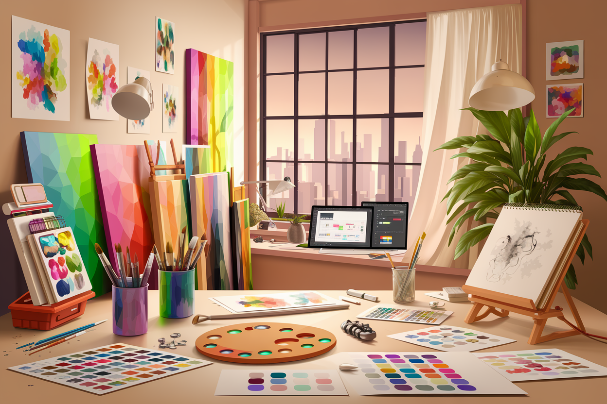 How My Love for Art Turned into a Fulfilling Career Discover how a passion for art evolved into a successful and fulfilling career in design.