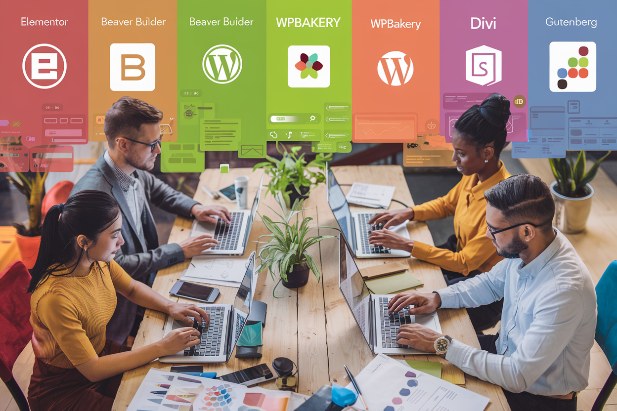 Using WordPress Page Builders: A Comparison of the Top Tools Discover the top WordPress page builders, including Elementor, Beaver Builder, WPBakery, Divi, and Gutenberg. Compare their features and functionalities to find the best tool for creating stunning websites.
