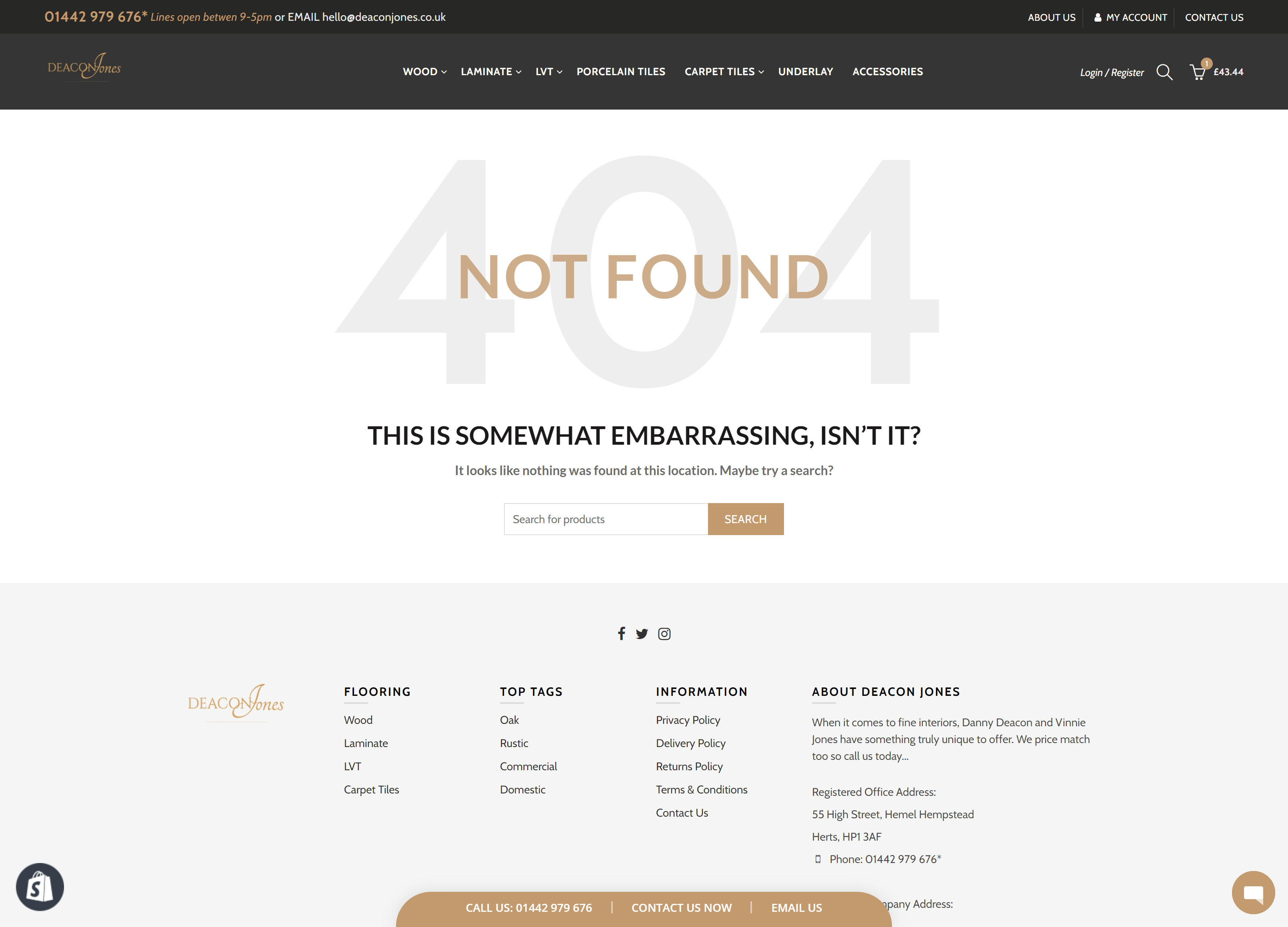 Deacon Jones 404 Page Design by Kainat Chaudhary Deacon Jones 404 Page Design by Kainat Chaudhary