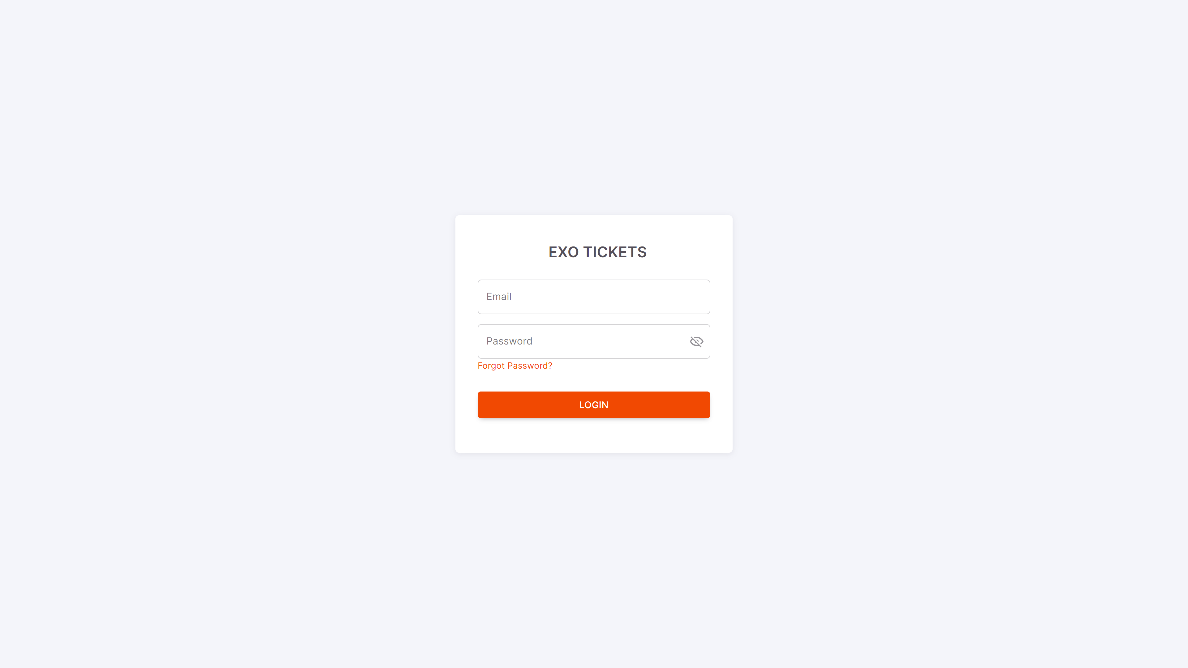 Exo Tickets Admin Dashboard Login by Kainat Chaudhary Exo Tickets Admin Dashboard Login by Kainat Chaudhary