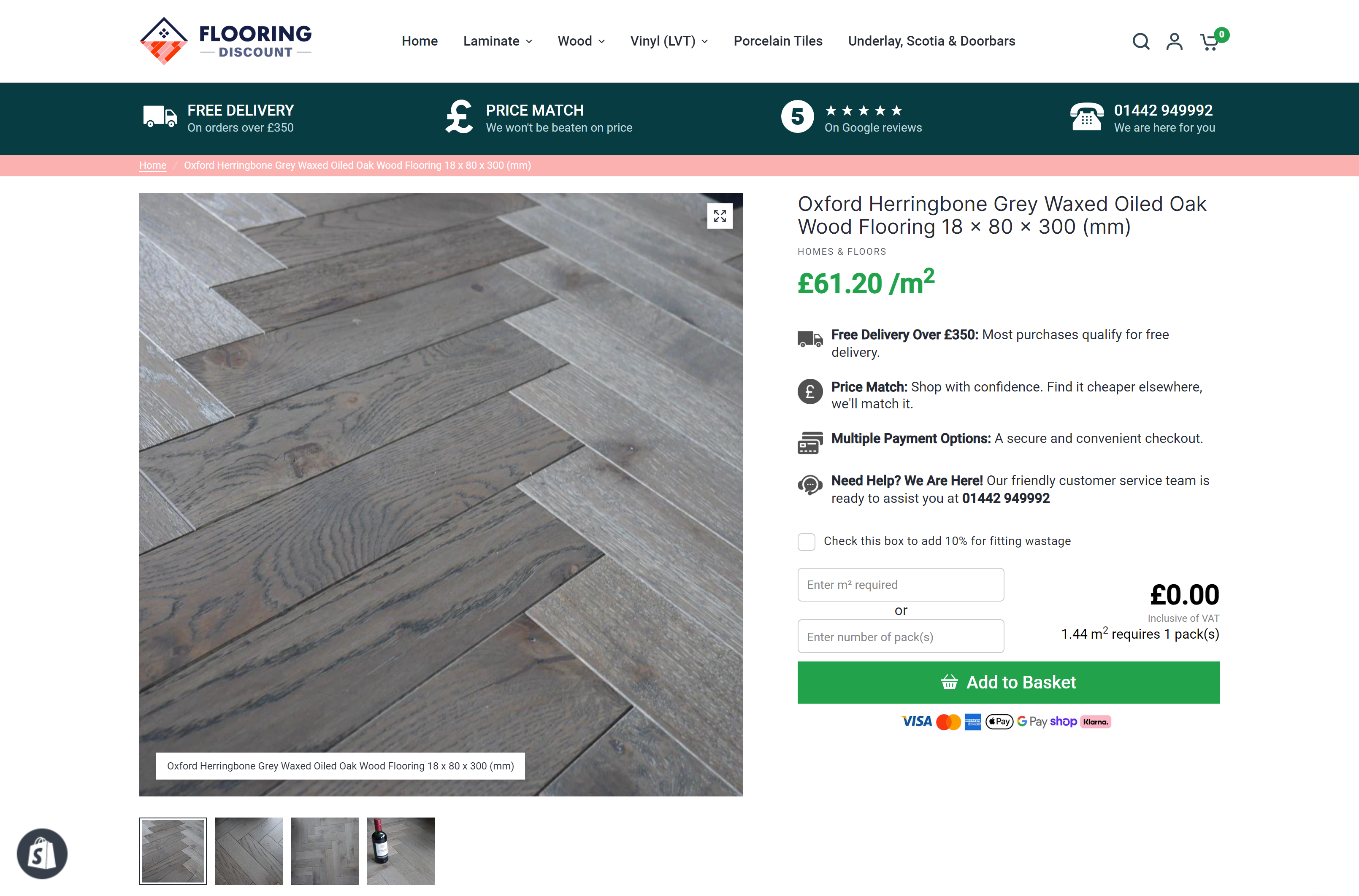 Flooring Discount Product Details Design by Kainat Chaudhary