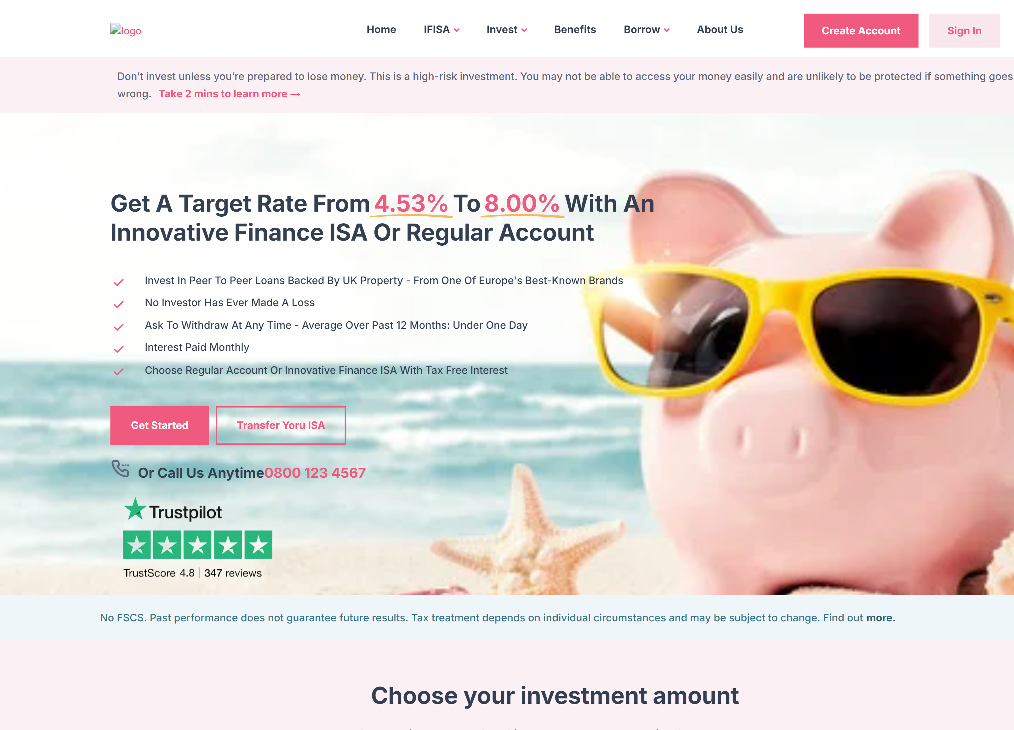 SmartMoney IFISA Desktop View Design by Kainat Chaudhary SmartMoney IFISA Desktop View Design by Kainat Chaudhary