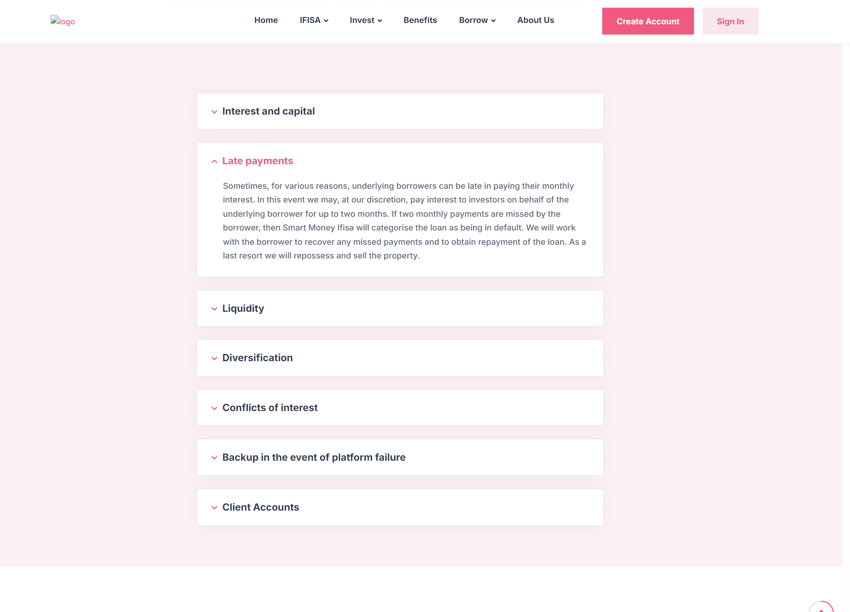 SmartMoney IFISA FAQs Page Design by Kainat Chaudhary SmartMoney IFISA FAQs Page Design by Kainat Chaudhary